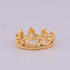 The Crown Ring Perfect Gift For Her Sterling Silver Gold Queens Tiara Rings