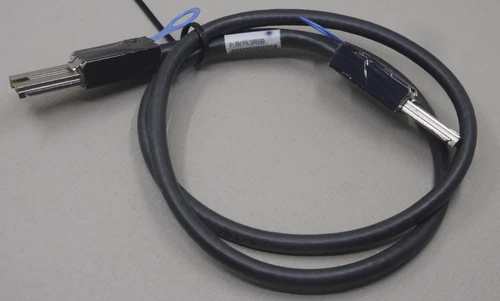 1 Stück 1m Mini SAS 4x Kabel IBM 39R6589 - Amphenol Spectra-Strip SFF-8088
