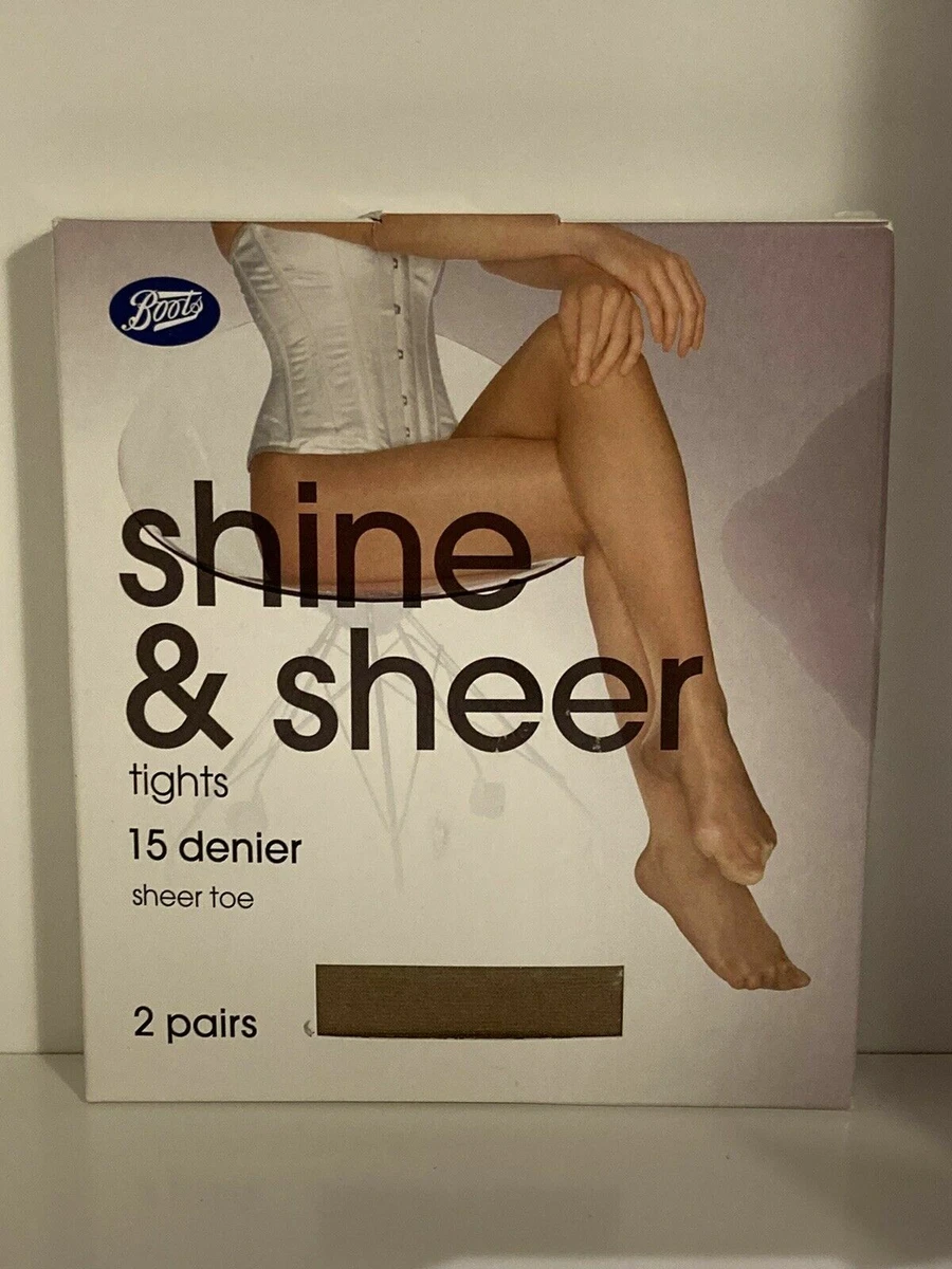 Boots shine and sheer clearance tights