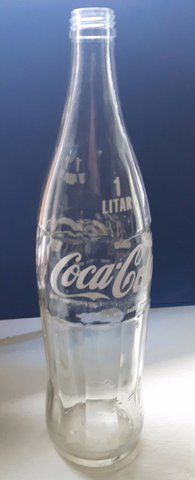 CocaCola 1 litre glass bottle