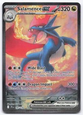 Pokémon TCG Salamence ex 187/159 Holofoil Journey Together NM on eBay