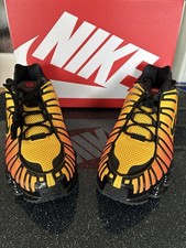 Nike Shox TL Sneaker Schwarz/Gelb/Orange Herr...