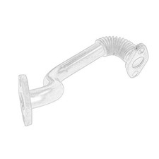 Produktbild - ✅ OE HYUNDAI PIPE EGR VALVE 284912A091 NEU DE STOCK