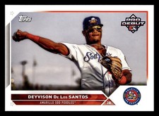 Deyvison De Los Santos 2023 Topps Pro Debut #PD-63 POODLES DIAMONDBACKS ROOKIE
