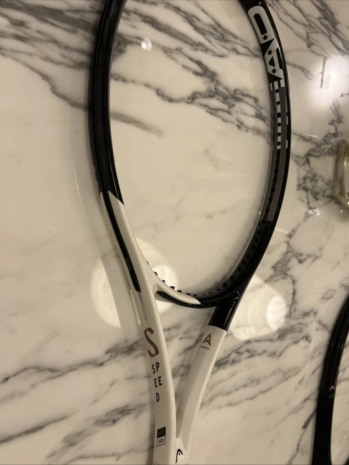 HEAD Speed Pro 300 Tennis Racket Black/White Adult Racket. Size 3 Grip, photo 3 of 5