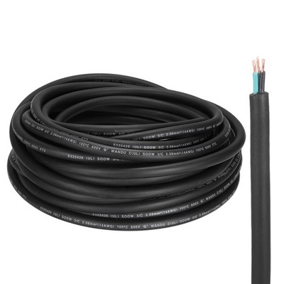 SOOW 14 AWG 3-adriges Stromkabel 100ft für tragbare Geräte 600V