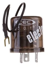 CEC EF33RL Turn Signal Flasher Relay, LED Compatible, 3 + Grounds, 12V