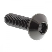 Bremsscheibenschraube Vorne M8X1.25 V4A Schwarz FüR Yamaha XJR 1300 SP 2000-2001