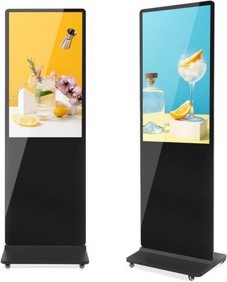 43 Inch Indoor Floor Standing Digital Signage Advertising Display Kiosk LCD 