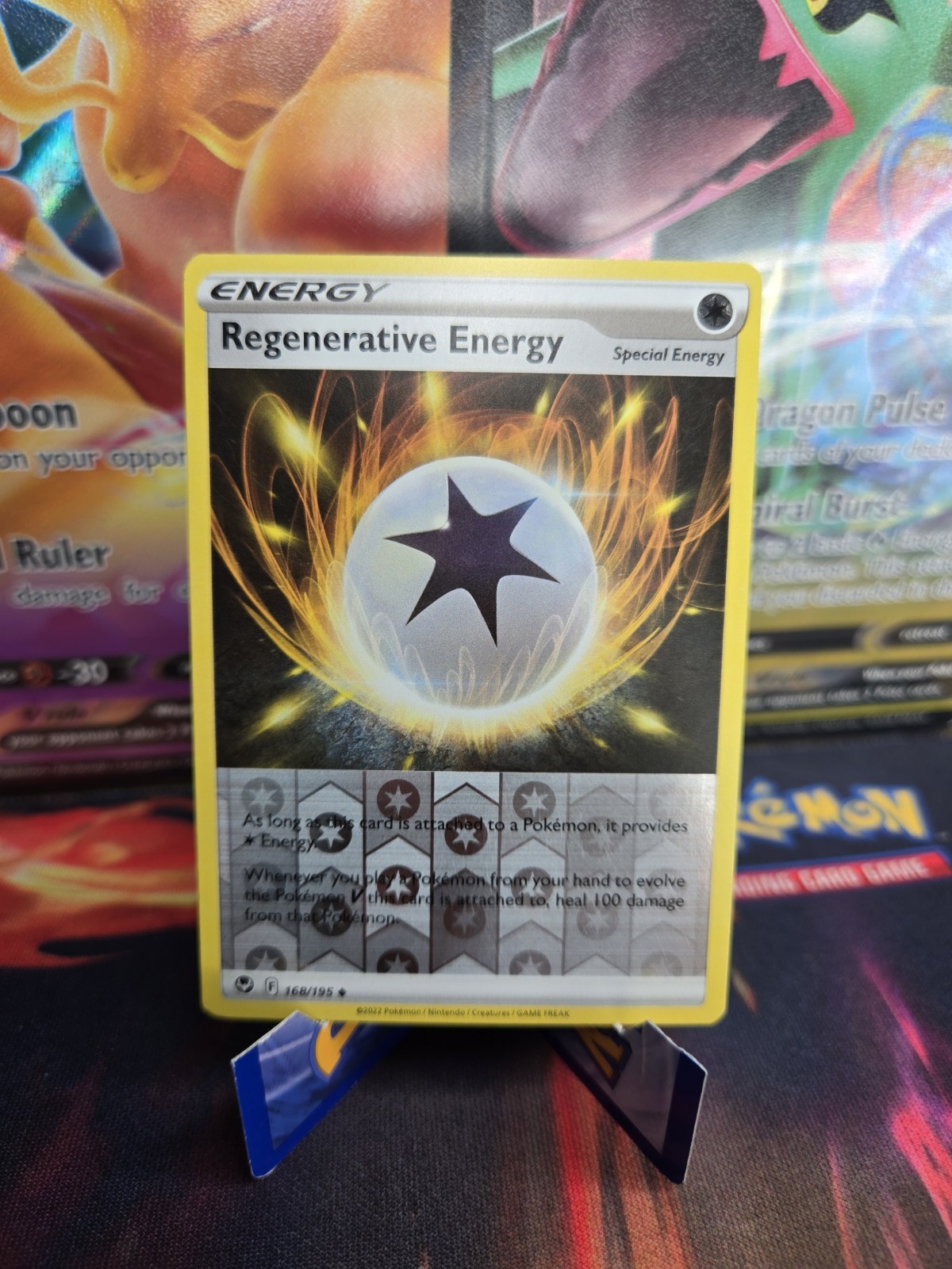 REGENERATIVE ENERGY 168/195 SILVER TEMPEST POKEMON TCG REVERSE, LP