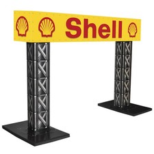 Real Racing Models   Gantry Sign "SHELL" 1/32 scale slot car building