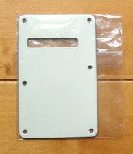 Tremolo Cover Backplate To Fit Fender USA & Mexican Stratocaster - Vintage White