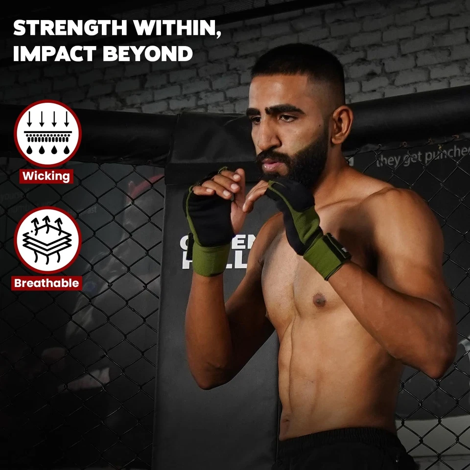 WYOX Gel Boxing Hand Wraps Inner Gloves for Men & Women 80cm Quick Wrist - Image 4 of 4