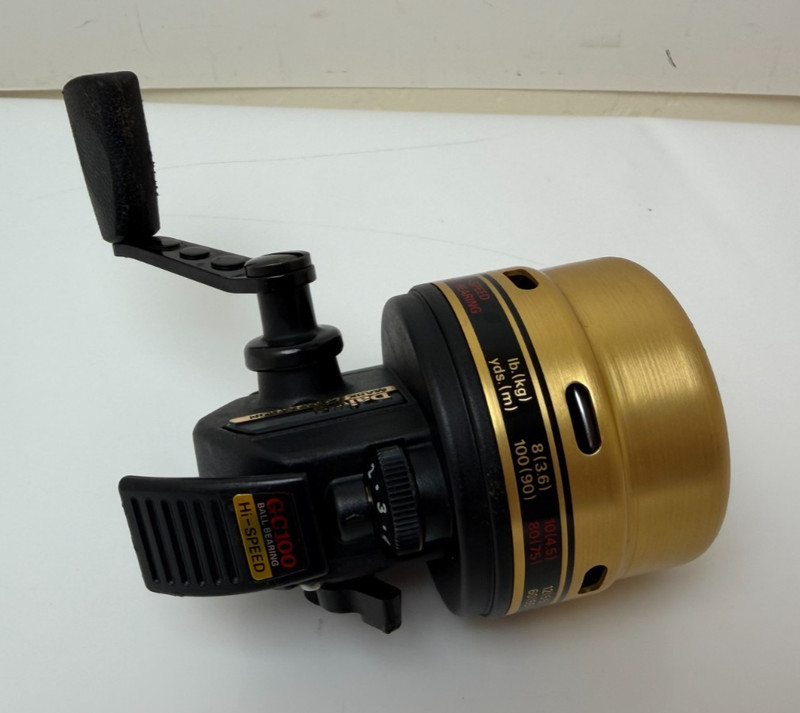 Daiwa GC100 Spinning Fishing Reel Graphite Composite Hi-Speed Japan Vintage