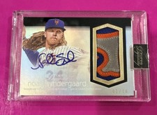 2018 Topps Dynasty Noah Syndergaard Auto Patch 1/10 NY Mets