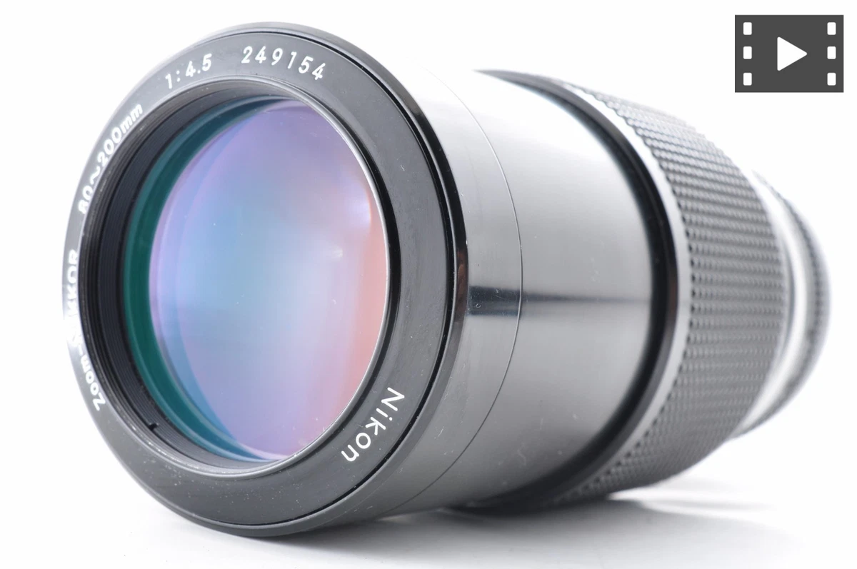 Nikon Zoom-NIKKOR f/4.5 Camera Lenses 80-200mm Focal for sale | eBay
