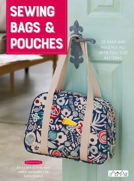 Sewing Bags And Pouches | 35 Bags And Pouches All With Full-Size Patterns | Tuva-image