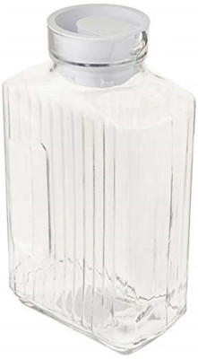 Anchor Hocking 64oz Glass Pitcher with White Stopper   Clear & Durable Jug
