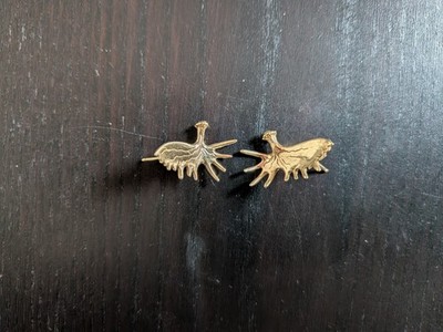 14kt Gelbgold Ohrringe Sonderanfertigung Bitte Beschreibung lesen 