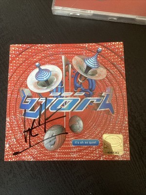 Bjork Signed Cd Insert For  It s Oh So Quiet  Cd Single included