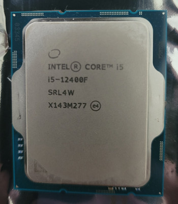 12th Gen Intel Core i5-12400F 2.5GHz 6-Core 18MB LGA1700 Desktop CPU SRL4W