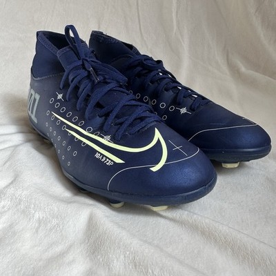 Nike Mercurial Superfly 7 Club MDS Soccer Cleats Sz 5Y Blue Void BQ5418-401 