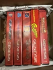 Lot Of 5 Genesis Games - Top Gear 2, Frogger, PAC Man 2, Viewpoint, ESPN Speed