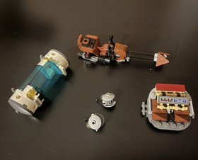 Lego Republic Attack Gunship 7676 Star Wars The Clone Wars 100% Complete Set Toy