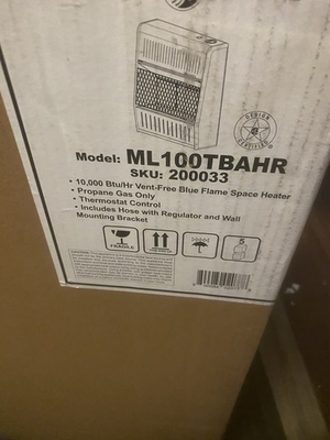 #ad #ad BRAND NEW ProCom ML100TBAHR 10000 BTU Liquid Propane Heater Black $164.99