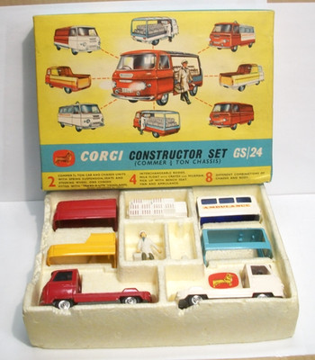 Corgi Toys Gift Set 24 Commer Constructor Set      vn   mint/boxed     1:43