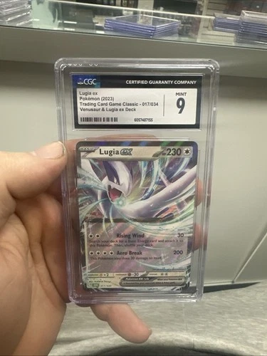 2023 Pokemon Lugia ex Classic 017/034 Venusaur Lugia ex Deck CGC 9 MINT