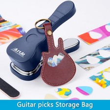 Guitar Pick Punch Kit Bass Guitar Pick Puncher W 15 Pick Strips DIY guitar pick