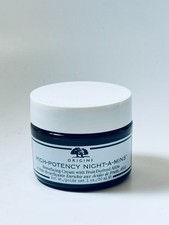 Origins High Potency Night A Mins Resurfacing Cream Fruit Derived AHA 1 oz New
