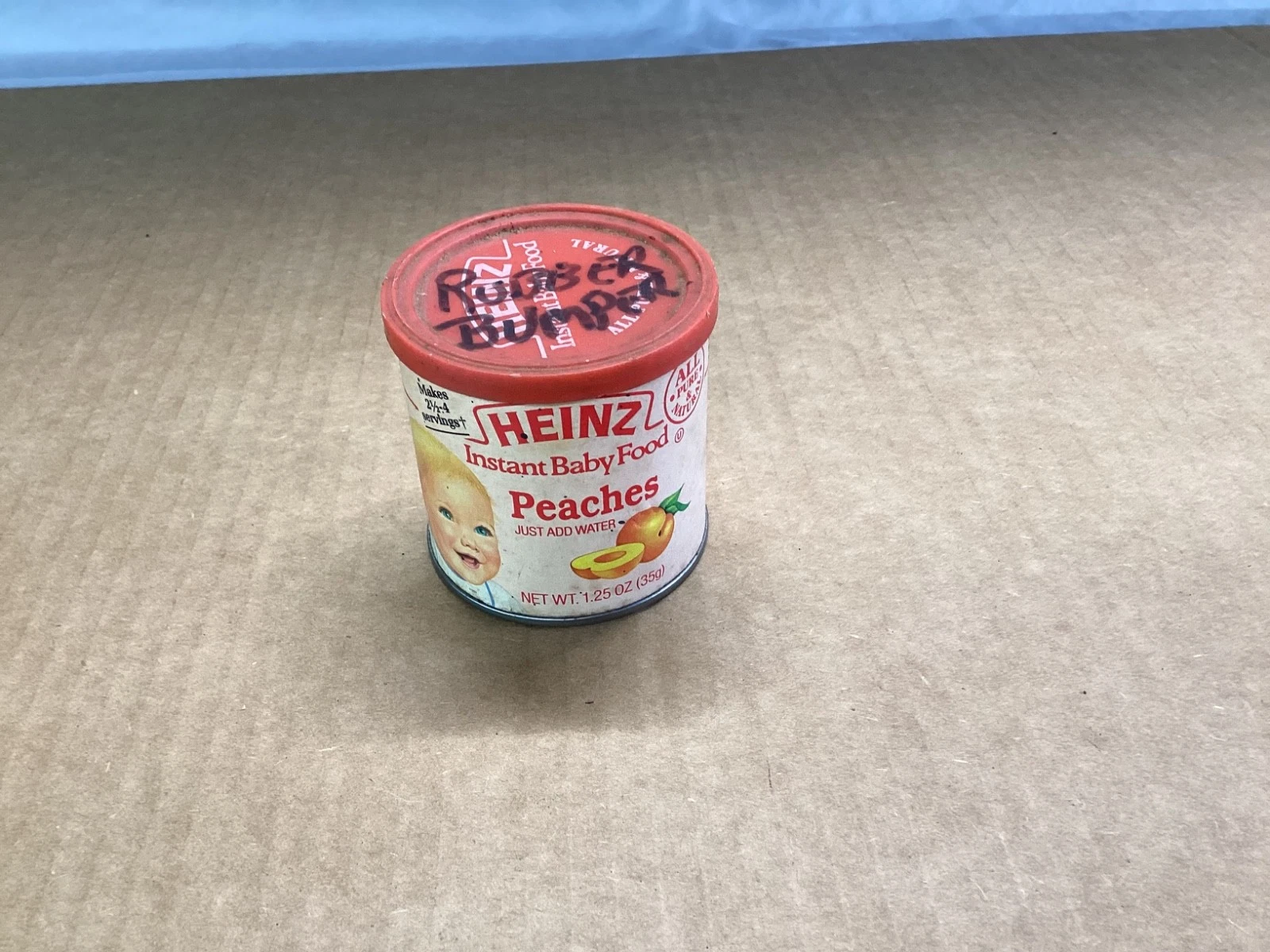 ANTIQUE HEINZ Instant Baby Food Peaches Empty Container
Opens in a new window or tab