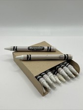 16 Crayola Crayons white BULK