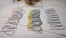 Hot Roller Curler Pins Clips For Hair Original VTG Blue, Pink, Yellow EUC Lot