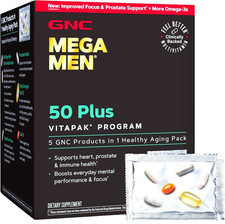 GNC Mega Men 50 Plus Vitapak Program