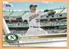 JESSE HAHN OAKLAND ATHLETICS #140 - TOPPS NM-MT 2017