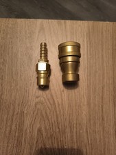 Brass Quick Connect Female with A brass Male Coupling 1/2 NPT Thread 2 PCS Set