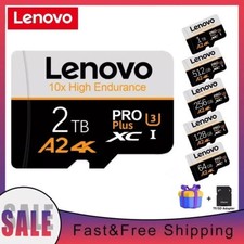 High Speed Memory Card 256GB, 1tb 2tb Micro Sd Card Class 10 Xc Tf Card Adapter