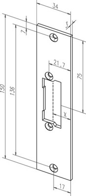 effeff ProFix  -------21C35-01, ProFix  2, eckig