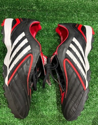 Brandneu Adidas Predator AG 2008 Modell Fußballschuhe Größe 10,5 UK