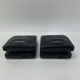 Lot of 4 Broken Sega Genesis Model 2 Consoles As-Is