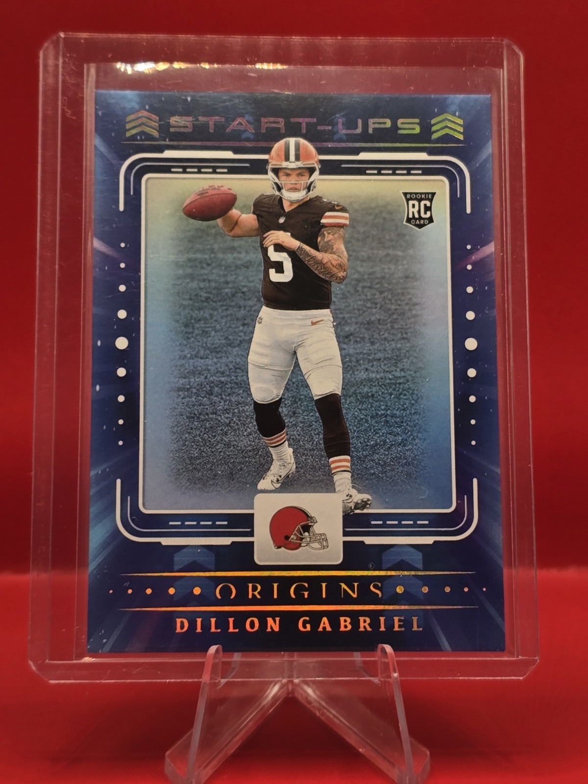 2025 Panini Origins Start-Ups #5 Dillon Gabriel RC Rookie Browns