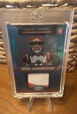 2023 Panini Certified New Generation Jerseys Chase Brown #NGJM-9 Mirror /50