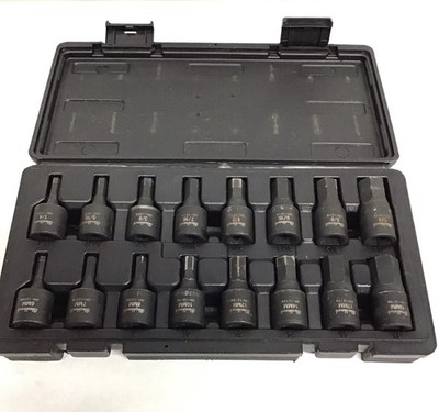 Blackhawk (Proto) UH-1216CS 16pc 1/2  Drive Hex Impact Socket Set (metric / SAE)