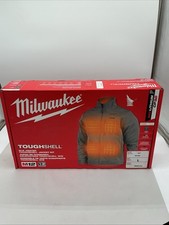 Milwaukee 204G-21L M12 Lithium-Ion Toughshell Gray Heated Jacket Kit Large 