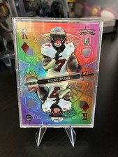 2024 Wild Card 5 Card Draw Bucky Irving King Of Diamonds 1/1 SDPD-BIN (RC)