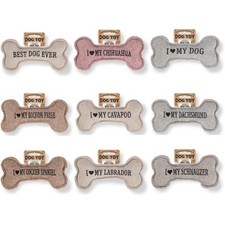 History & Heraldry Squeaky Bone Dog Toys