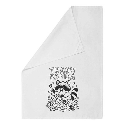 Geschirrtuch/Geschirrtuch 'Trash Panda' weiß Baumwolle (TW00072375)